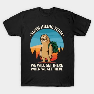 Sloth Hiking Team T-Shirt